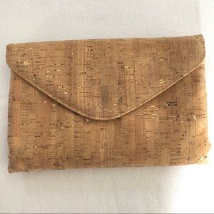 J.Crew Cork Envelope Shoulder Bag